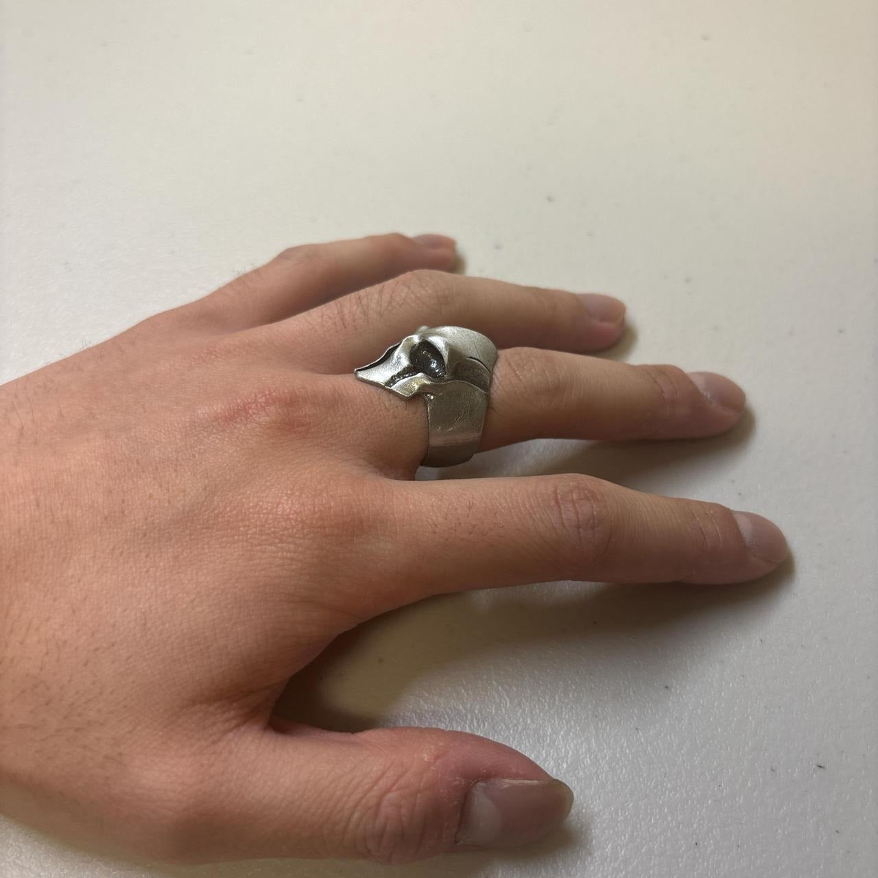 0684 - Spartan Helmet Ring