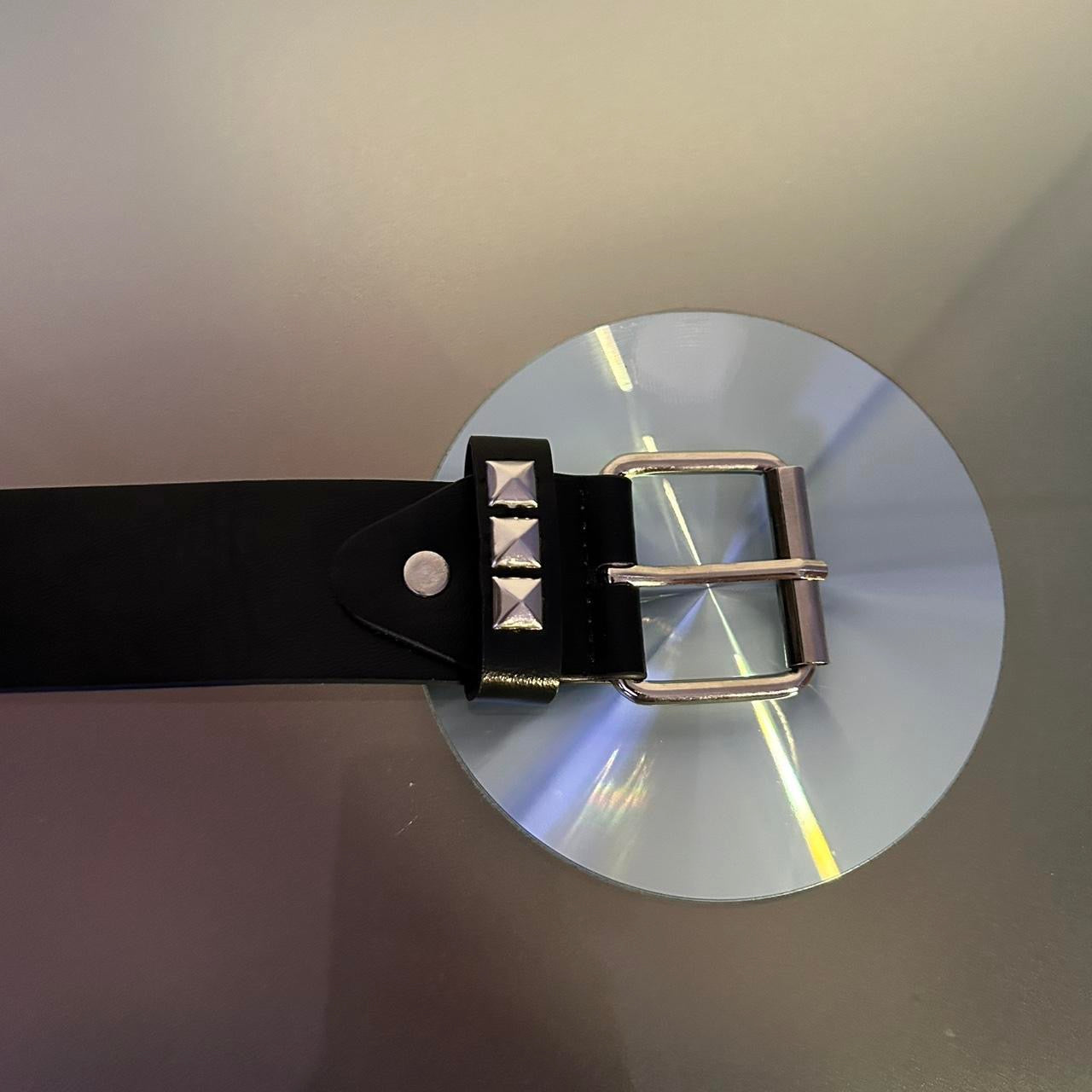 Double Row Rivet Studded Belt