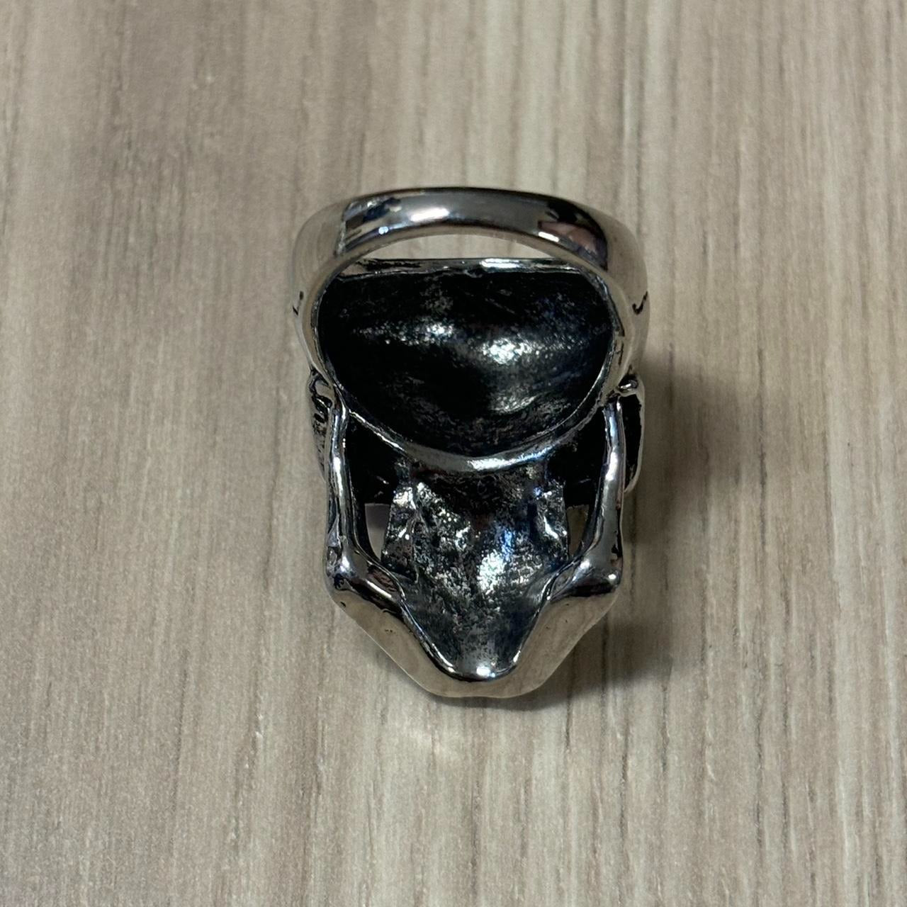 0500 - Rock Skull Oversized Ring