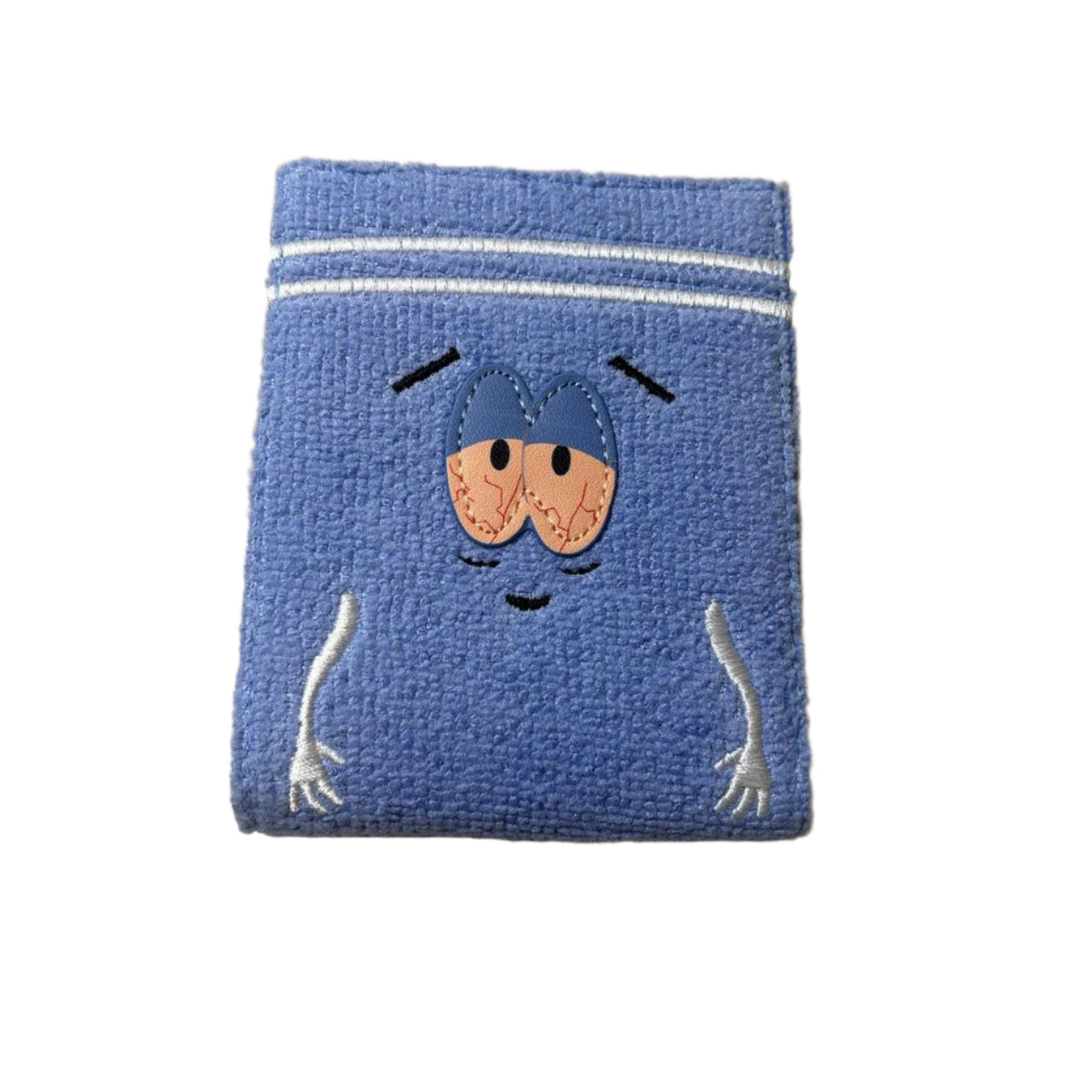 0608 - High Eyes Blue Yarn Wallet