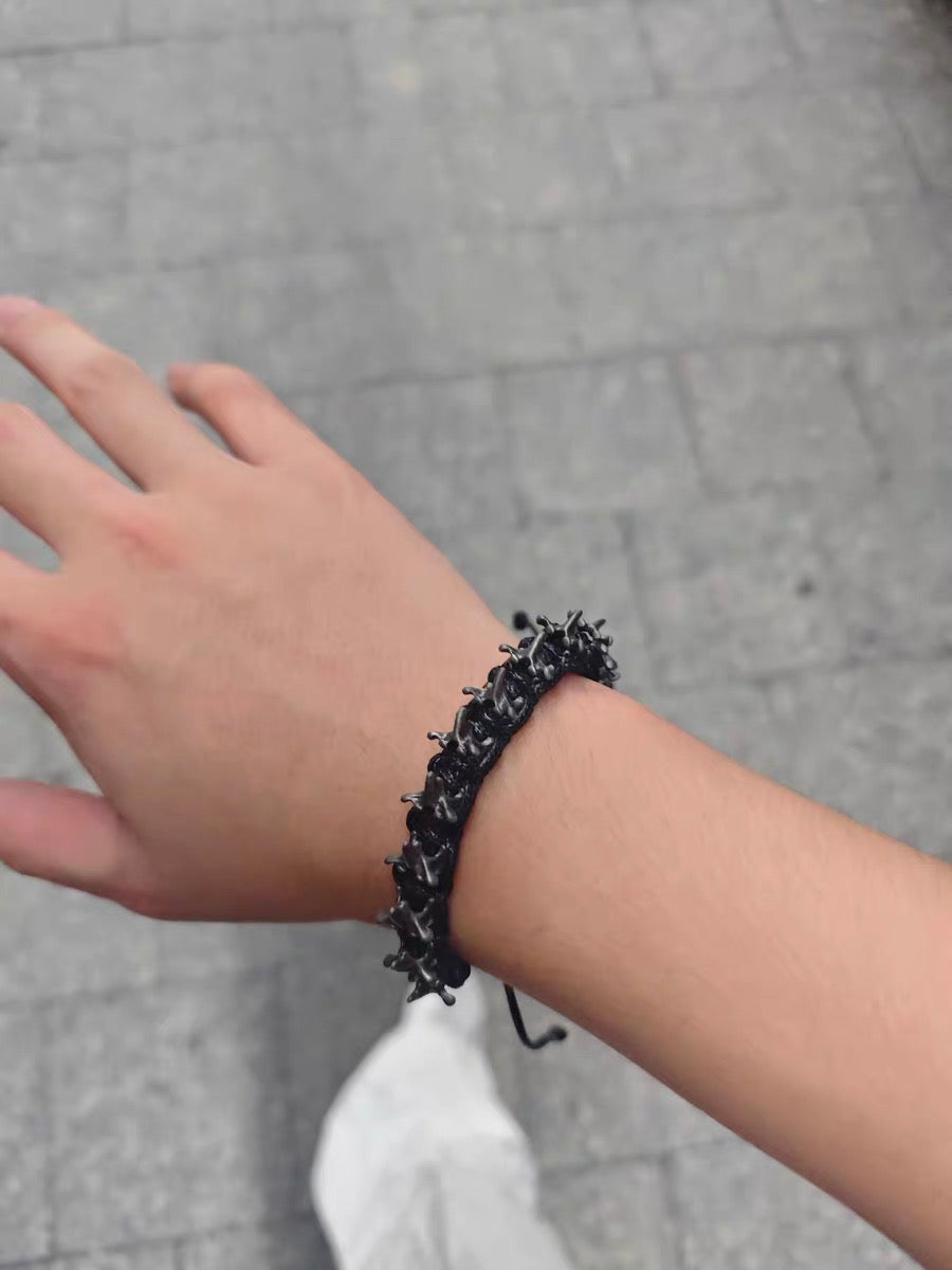 Nightspine Woven Bracelet