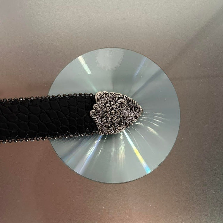 Y2K Gothic Buckle Belt