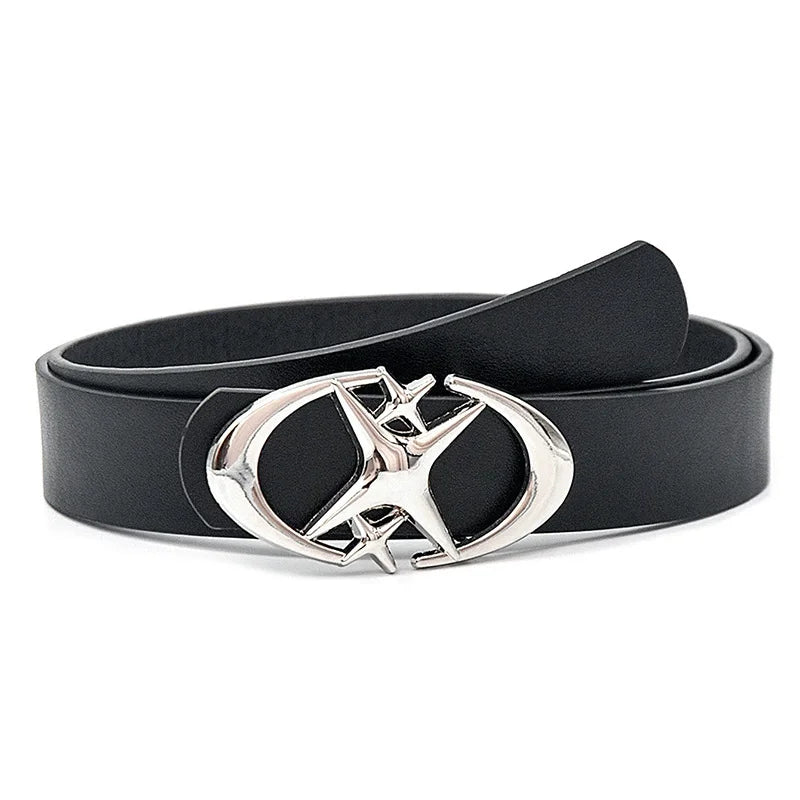 Triple Star Buckle Belt