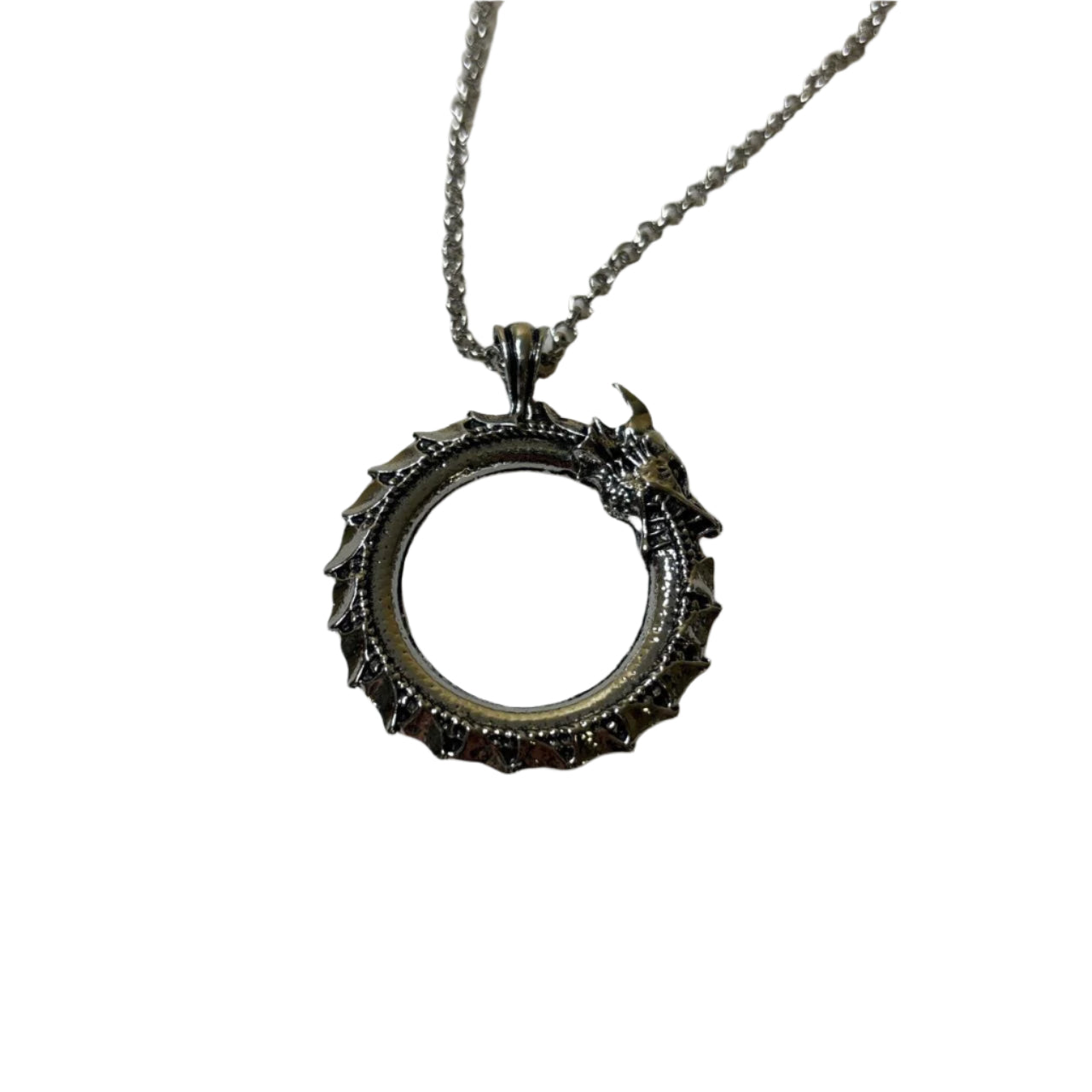 Dragon Ouroboros Ring Necklace