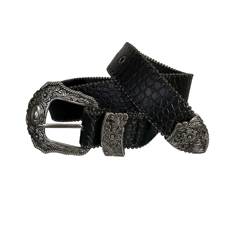 Y2K Gothic Buckle Belt