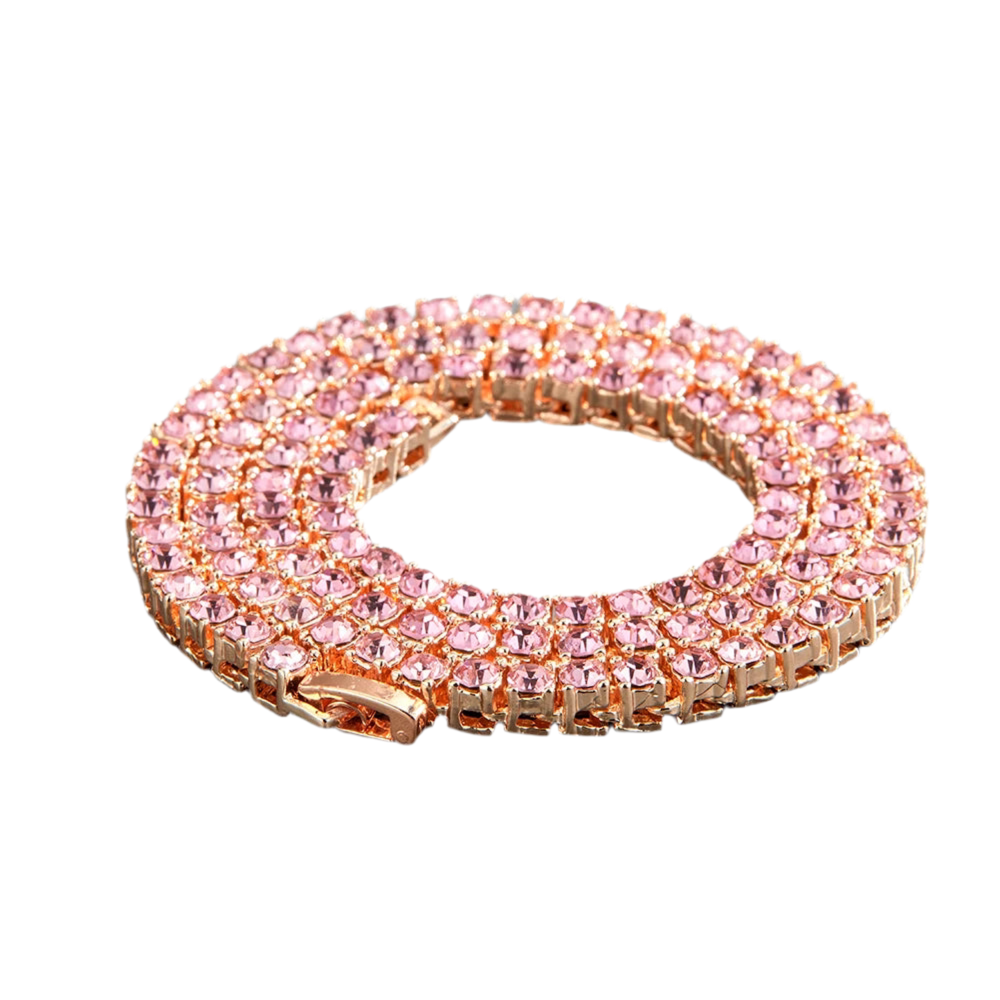 CZ Crystal Tennis Chain