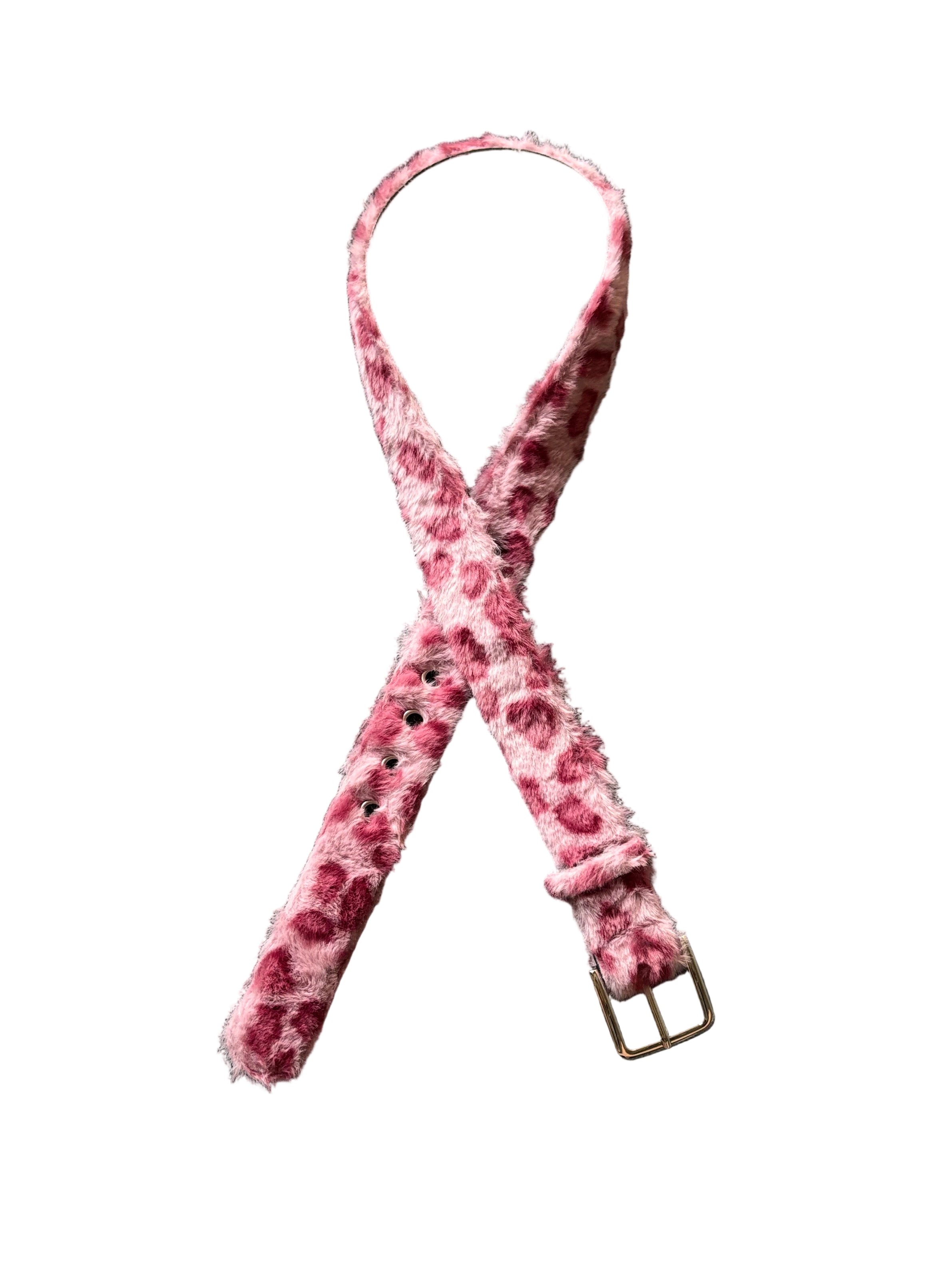 Pink Panther Plush Belt