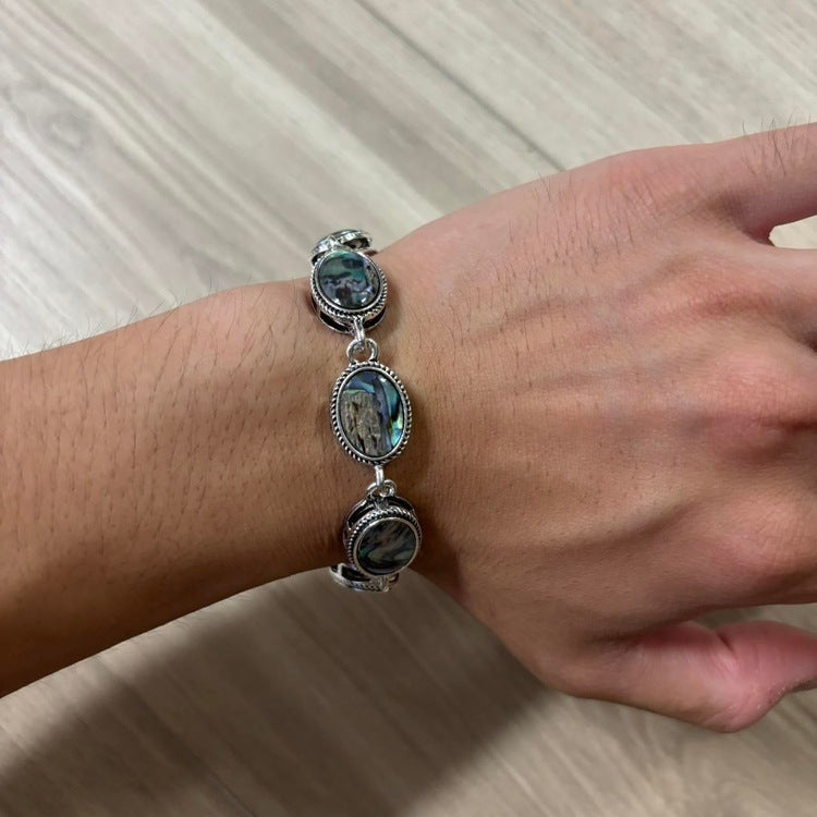 0213 - Marble Charm Bracelet