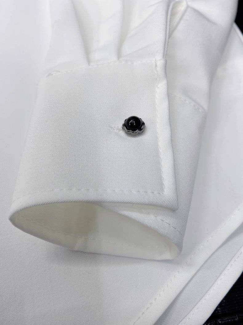 Baroque Veil Button Shirt