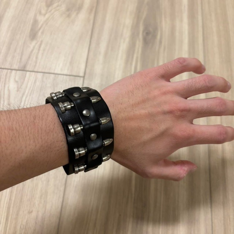 0133 - Bullet Studded Bracelet