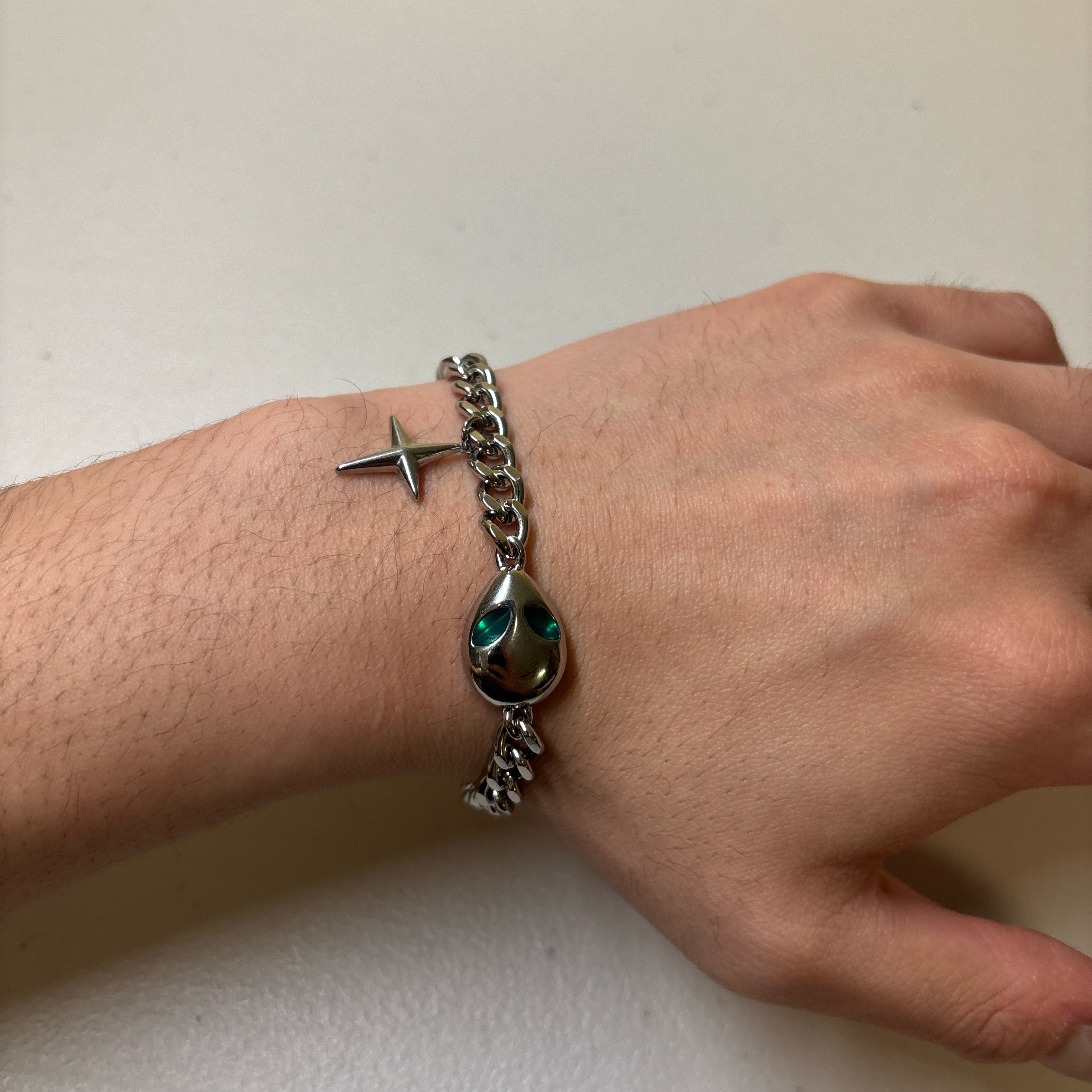 0730 - Alien Cuban Link Bracelet