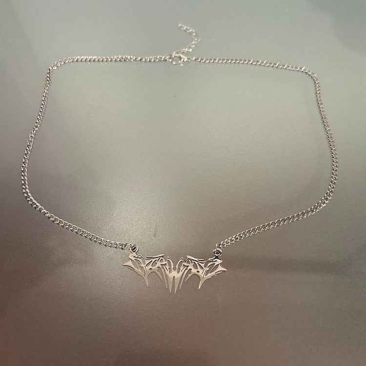 0354 - Opium Bat Necklace