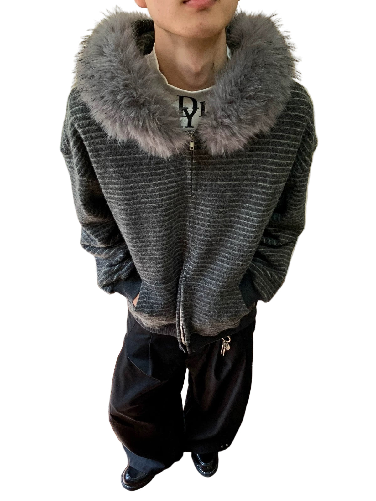 Arctic Striped Zip Up