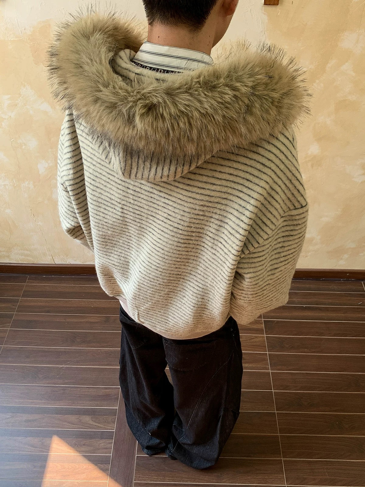 Arctic Striped Zip Up