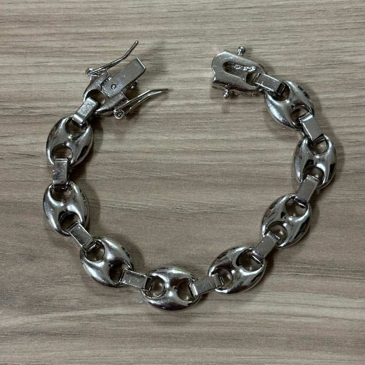 0194 - Sparkling Mariner Link Bracelet (Silver)