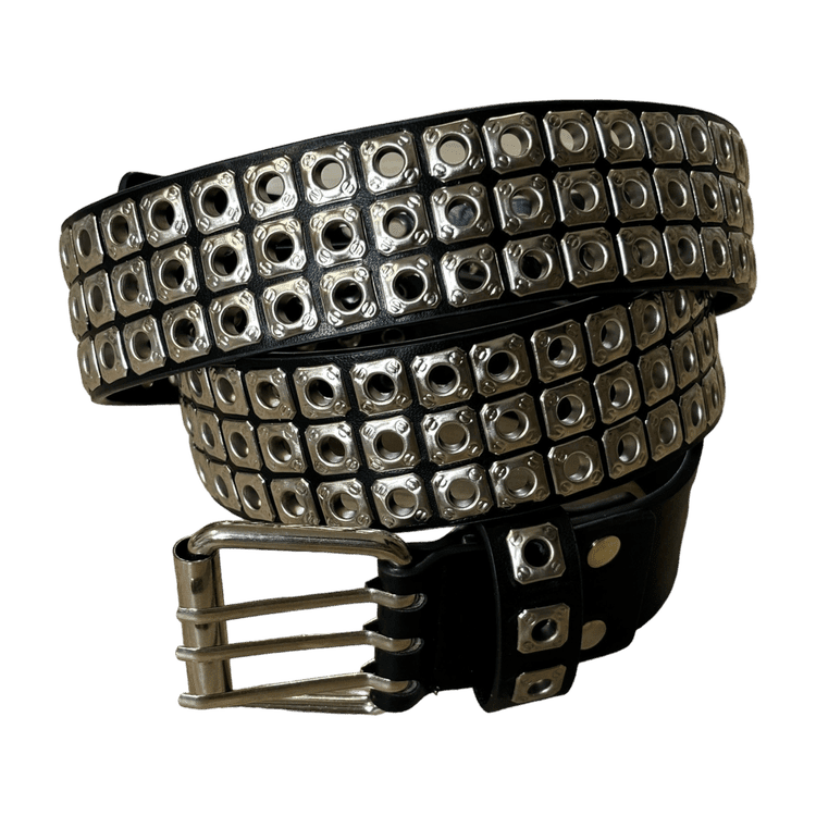 Triple Grommet Steampunk Belt