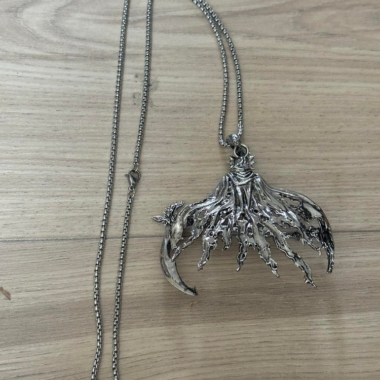 0258 - Death Grim Reaper Necklace