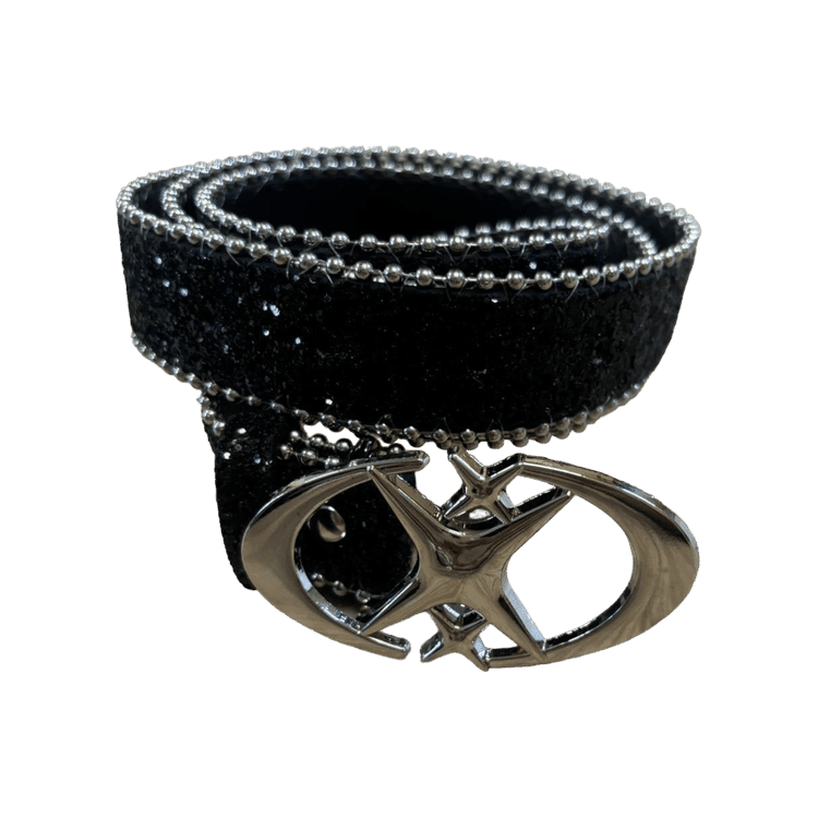 0057 - Triple Star Rhinestone Belt