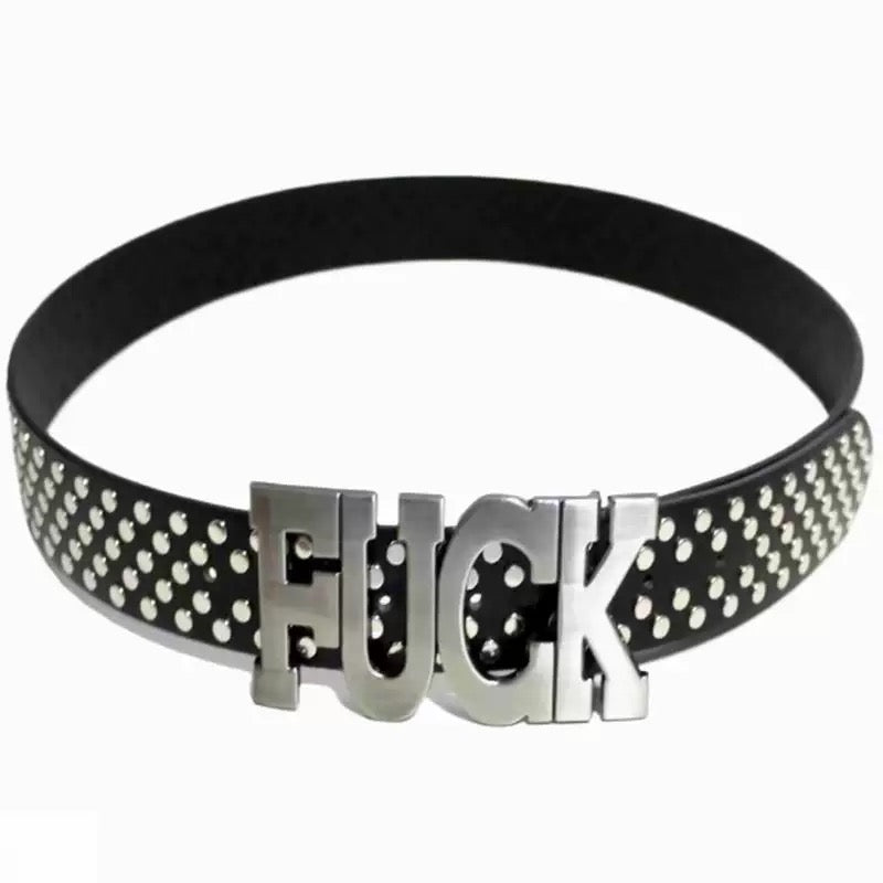FUCK Buckle Belt