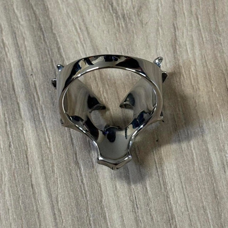 0299 - Grunge Bat Ring