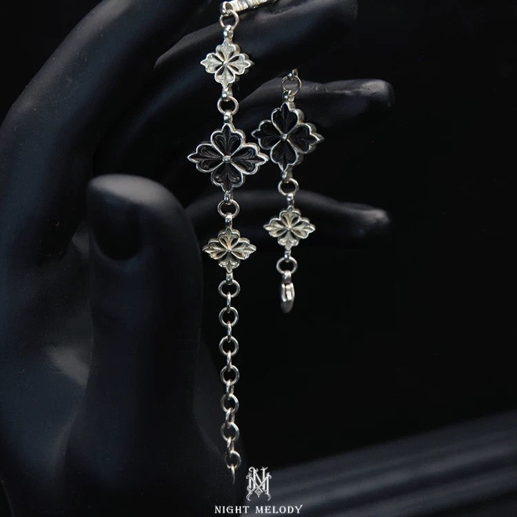 .925 Midnight Sakura Bracelet