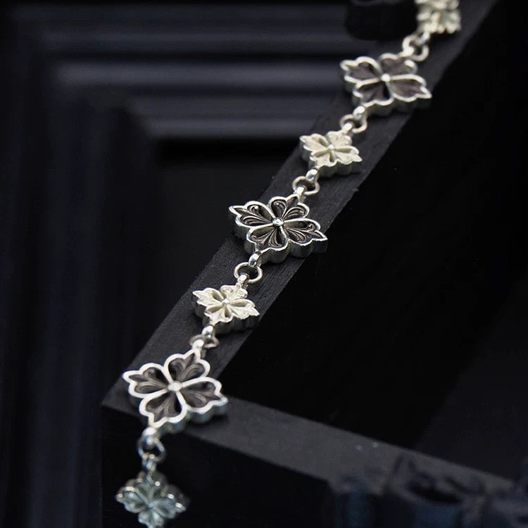 .925 Midnight Sakura Bracelet