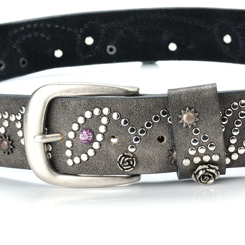 Midnight Bloom Belt