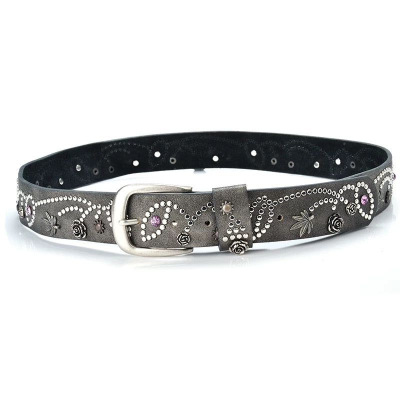 Midnight Bloom Belt