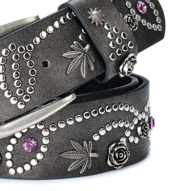 Midnight Bloom Belt