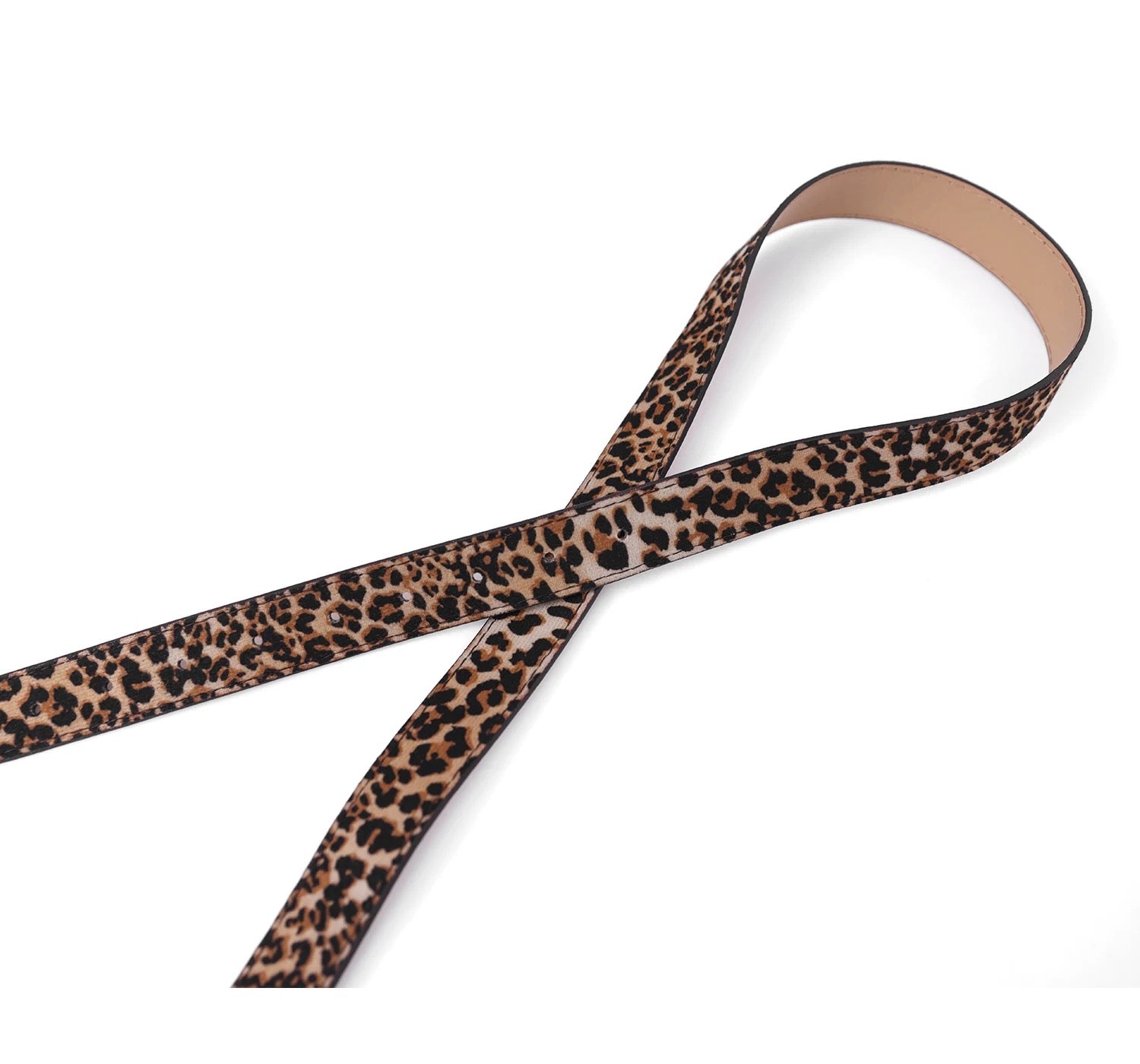 Cheetah Square Buckle Belt