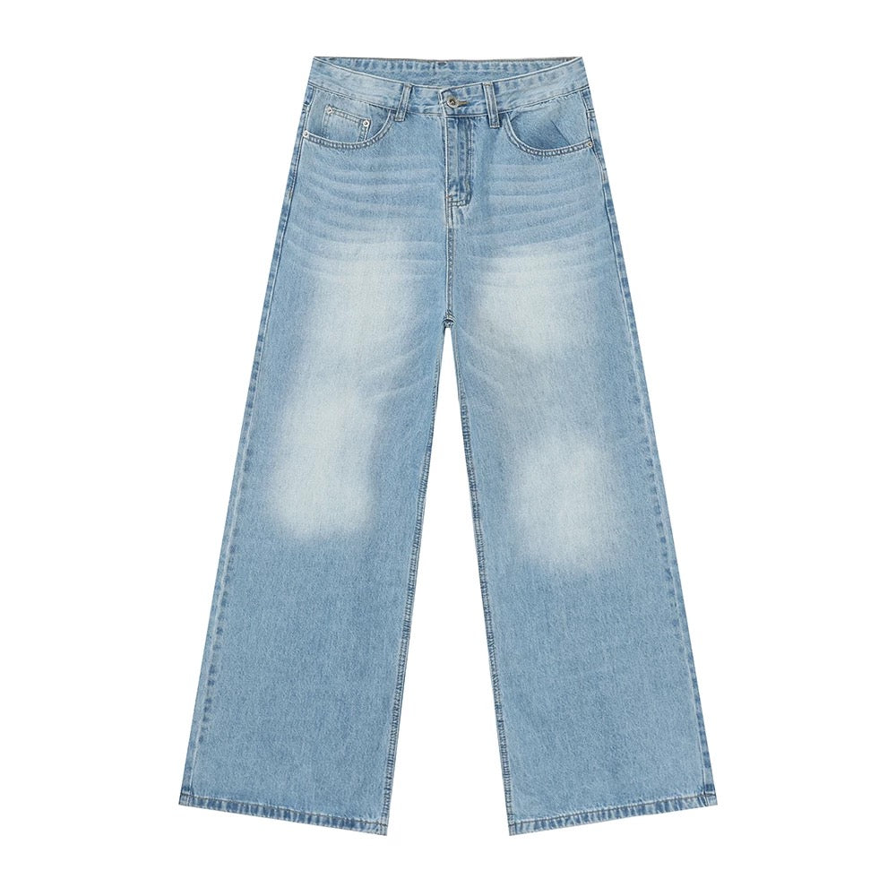 Sky Fade Baggy Jeans V2