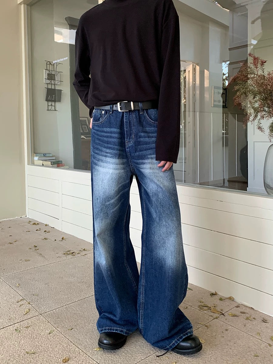 Stone Fade Baggy Jeans V2