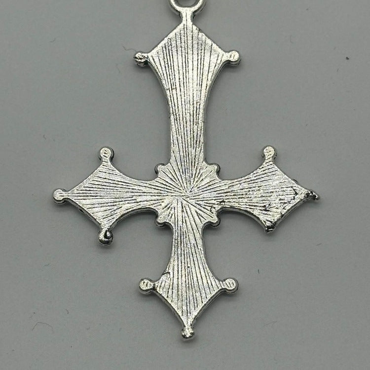 0281 - Inverted Cross Necklace