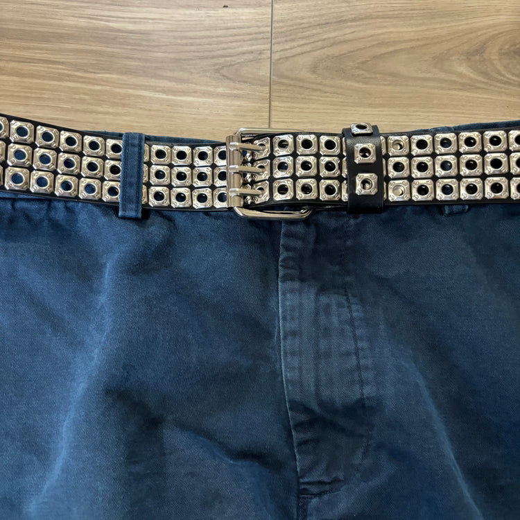 Triple Grommet Steampunk Belt