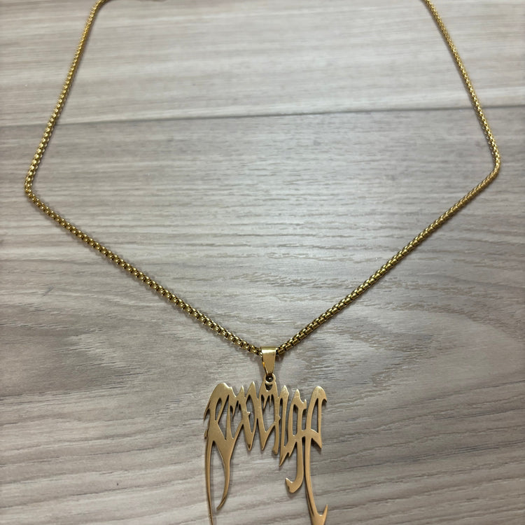 0267 - Gold Revenge Necklace
