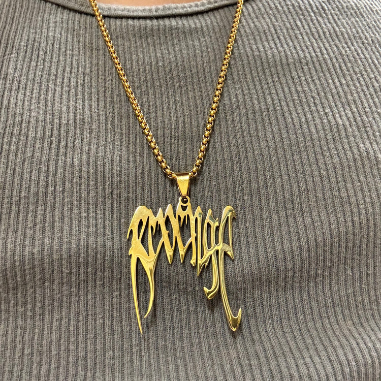 0267 - Gold Revenge Necklace