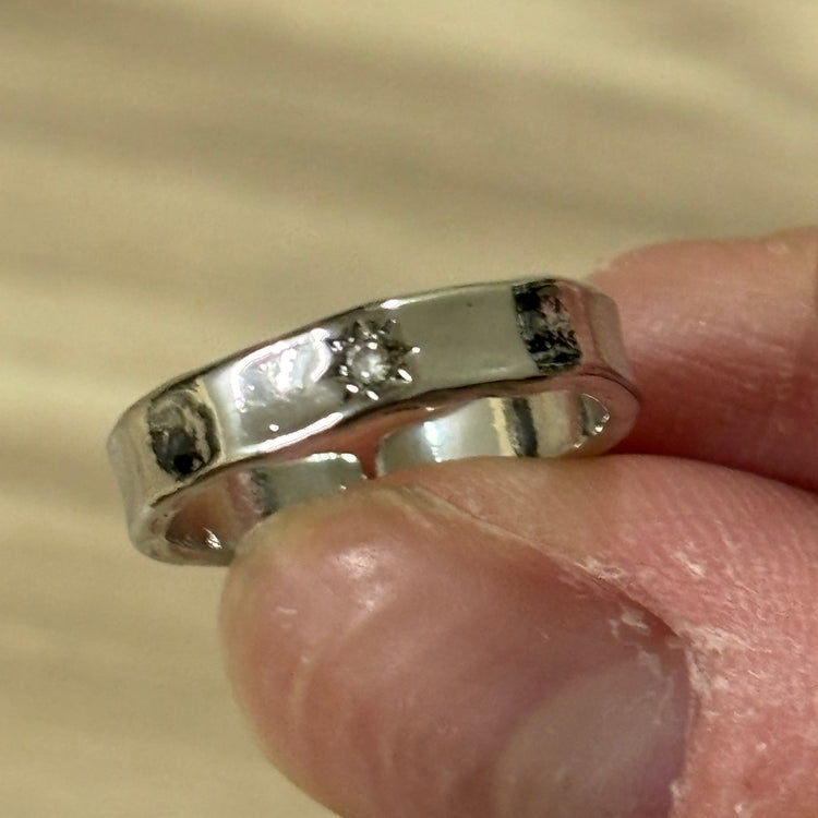 0320 - Star Rhinestone Ring Set