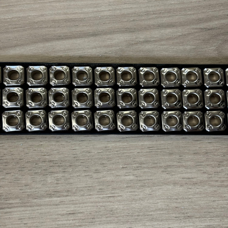 Triple Grommet Steampunk Belt