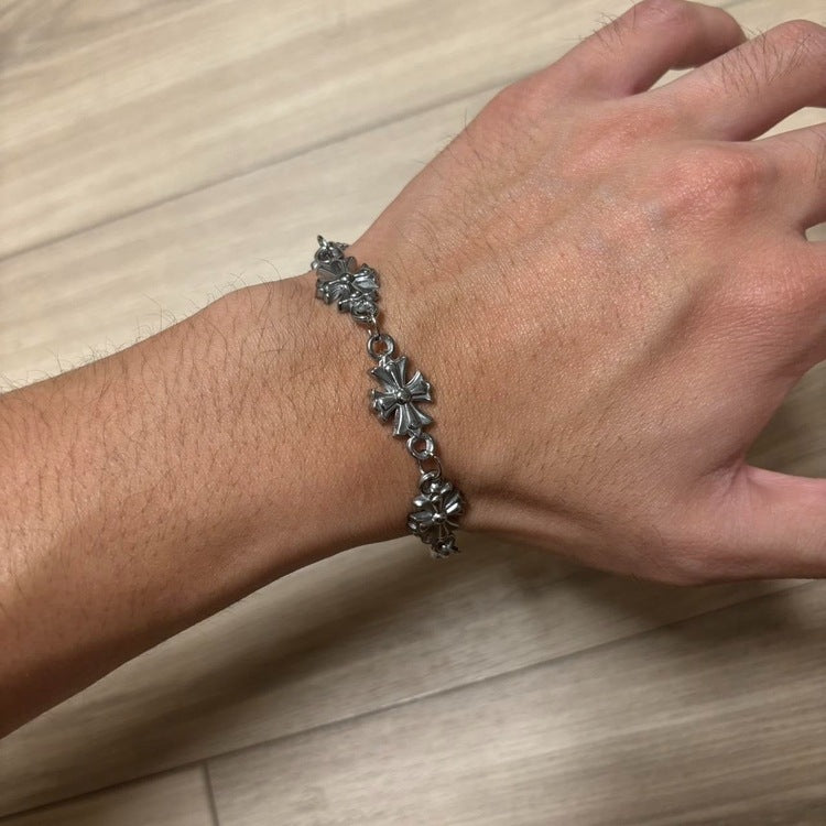 0400 - Gothic Cross Bracelet V2