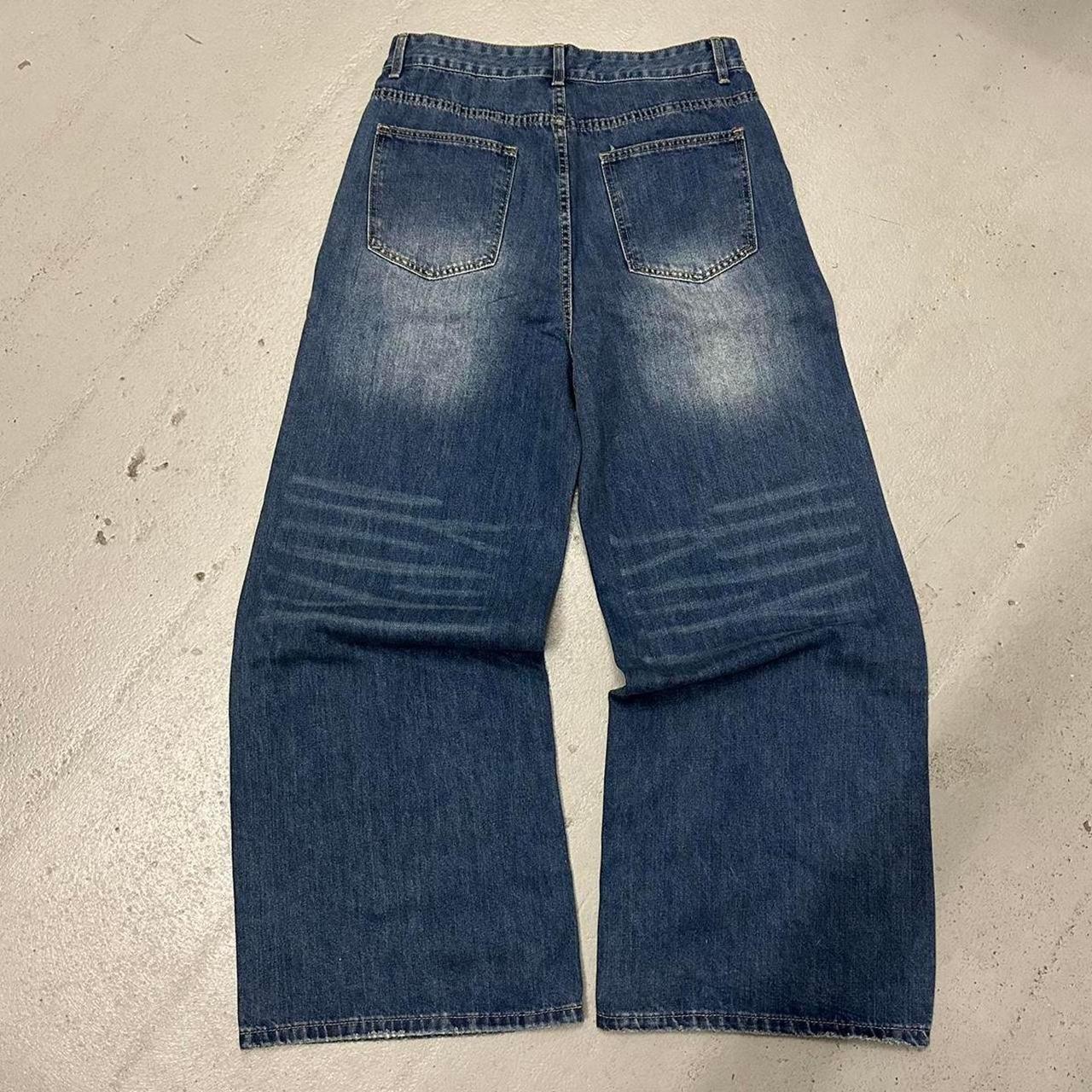 Stone Fade Baggy Jeans