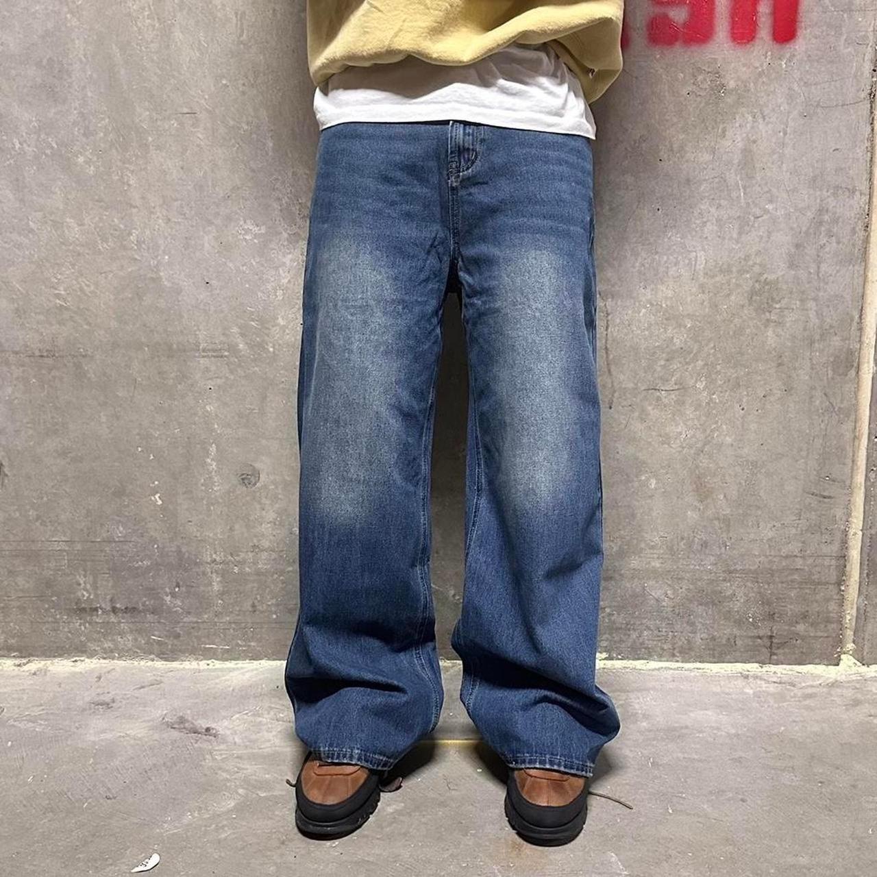 Stone Fade Baggy Jeans
