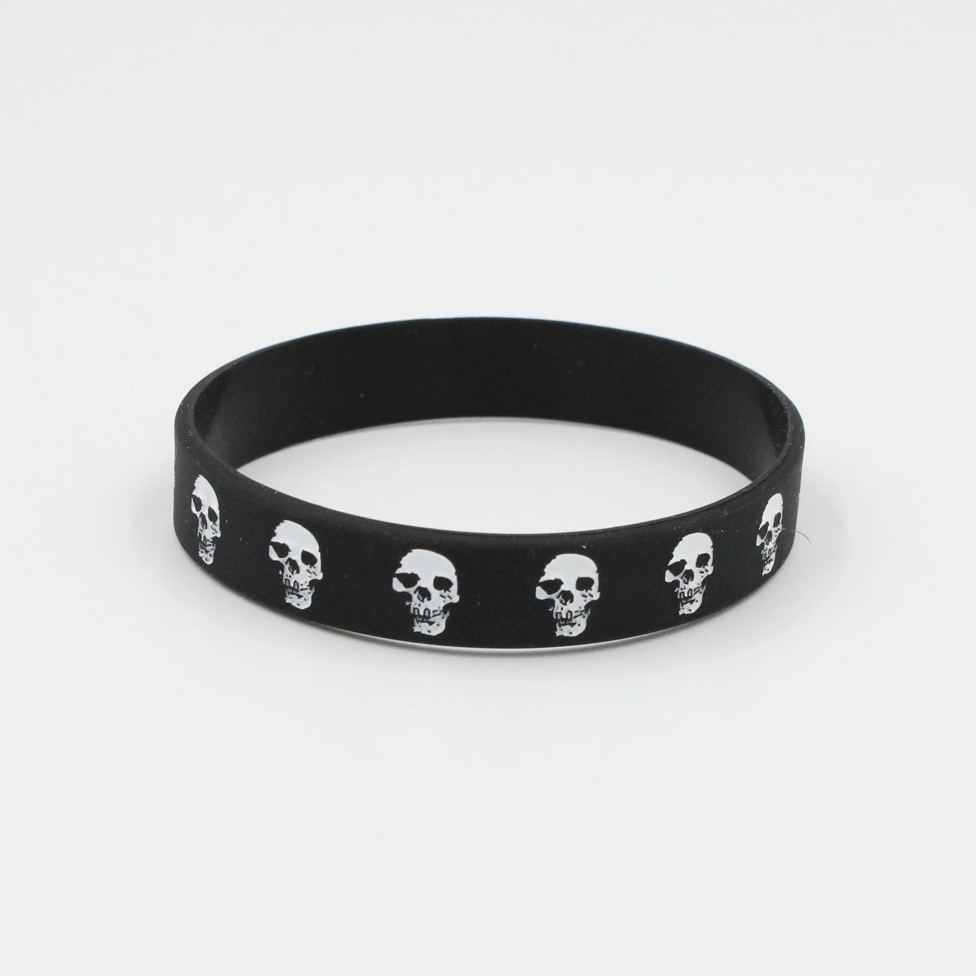 Skull Silicone Rubber Bracelet