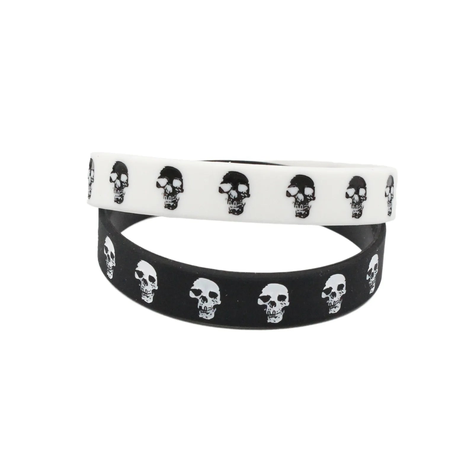 Skull Silicone Rubber Bracelet