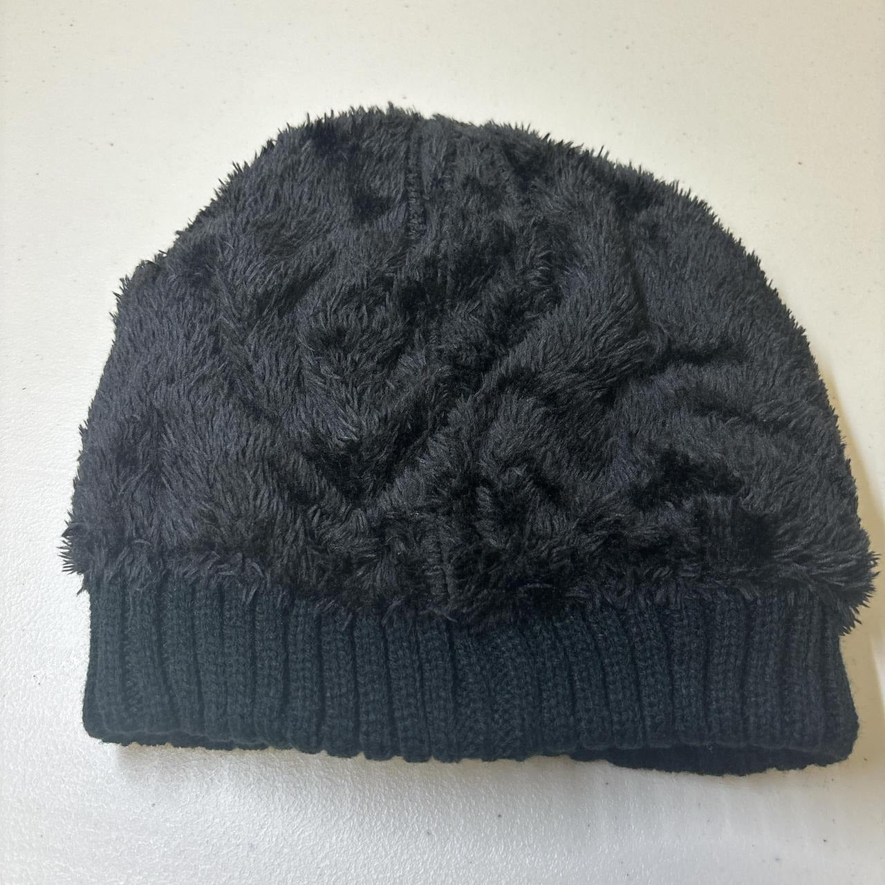 0667 - Skull Knitted Beanie (black)