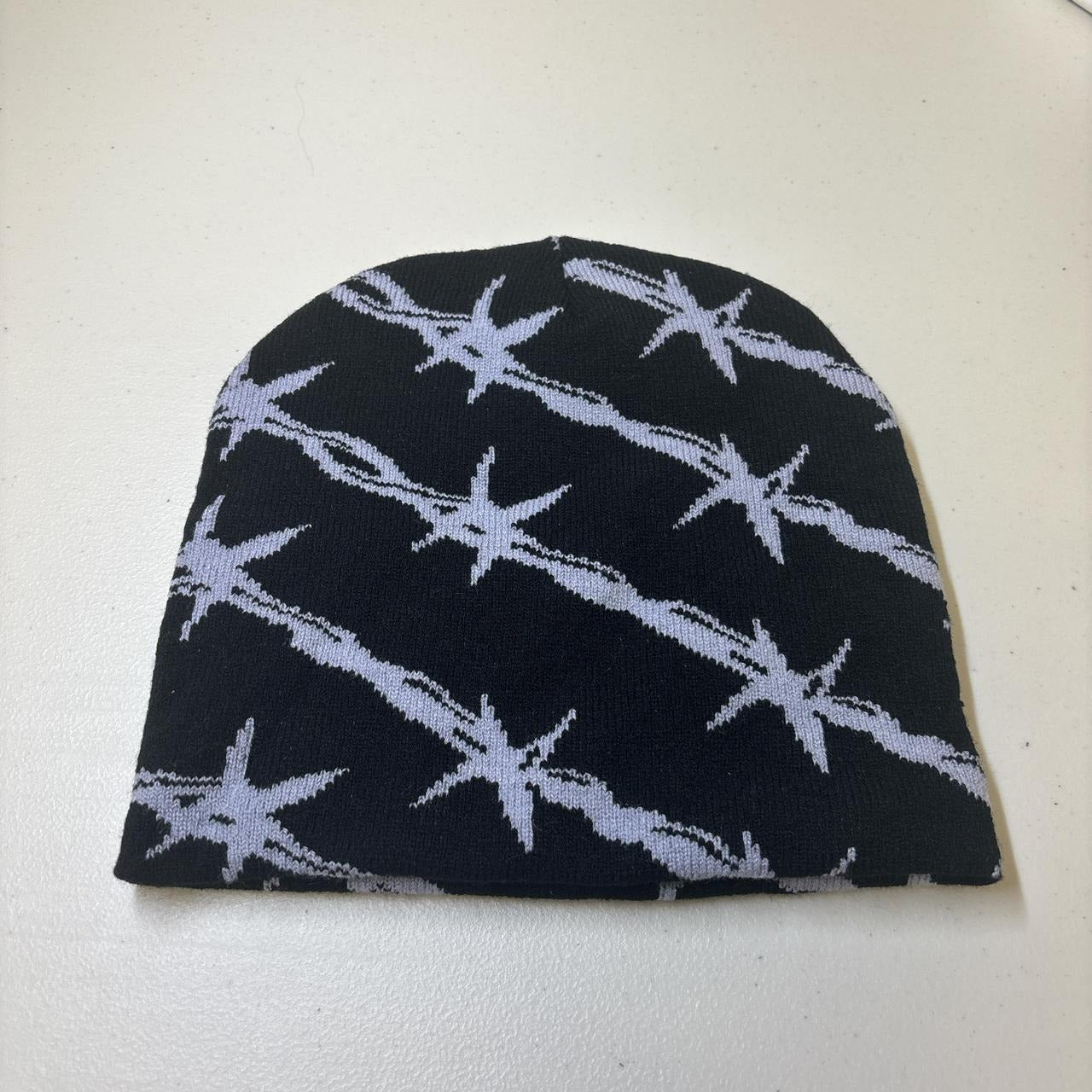 0694 - Barbed Wire Chain Beanie