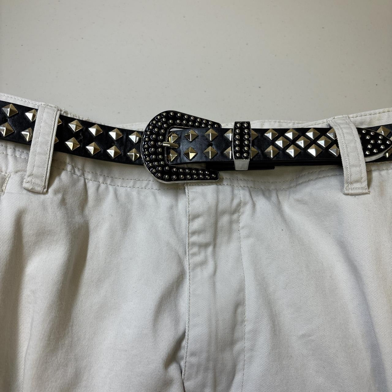 Rivet Nails Studded Belt