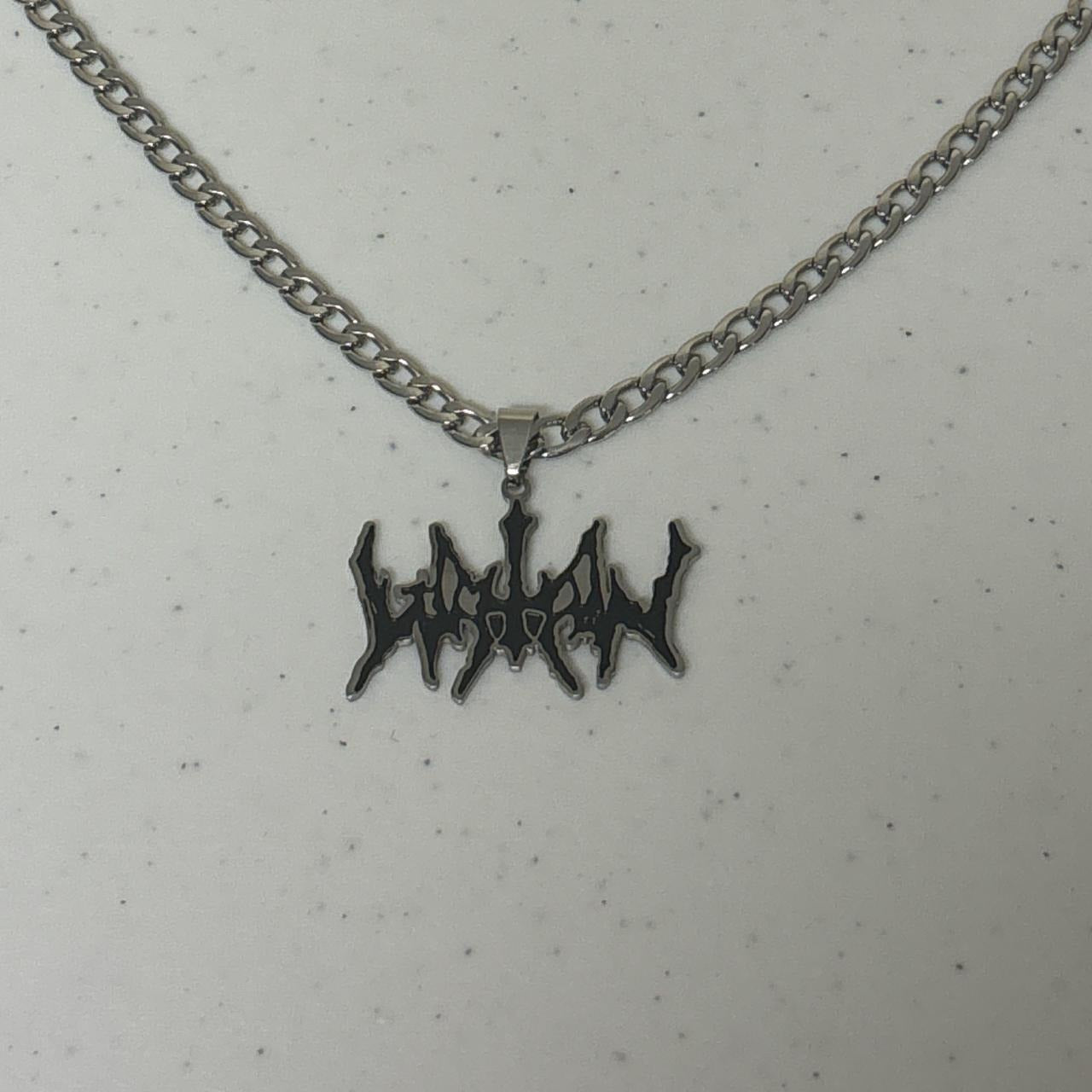 0582 - Y2K Grunge Logo Chain