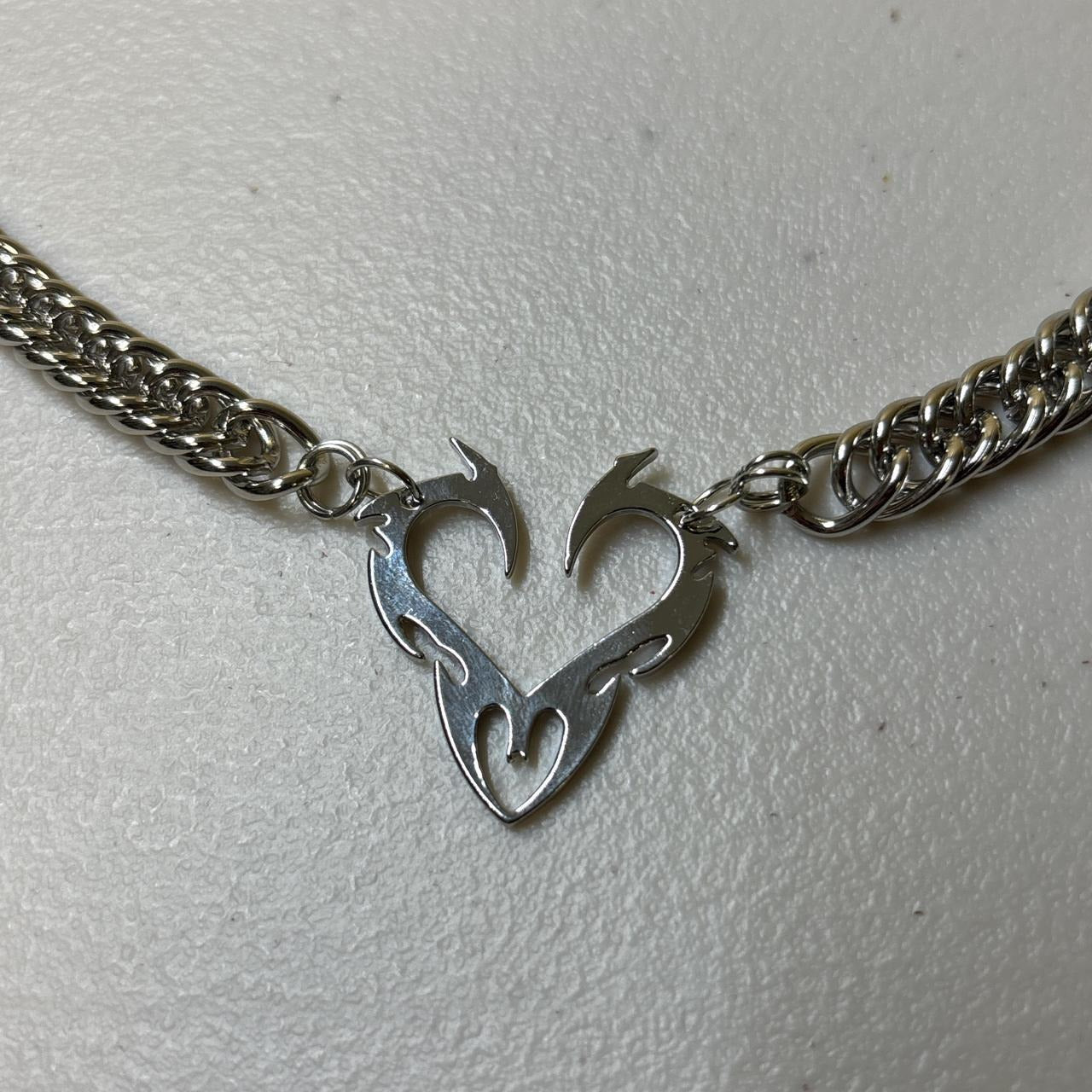 0692 - Heart Pendant Chain