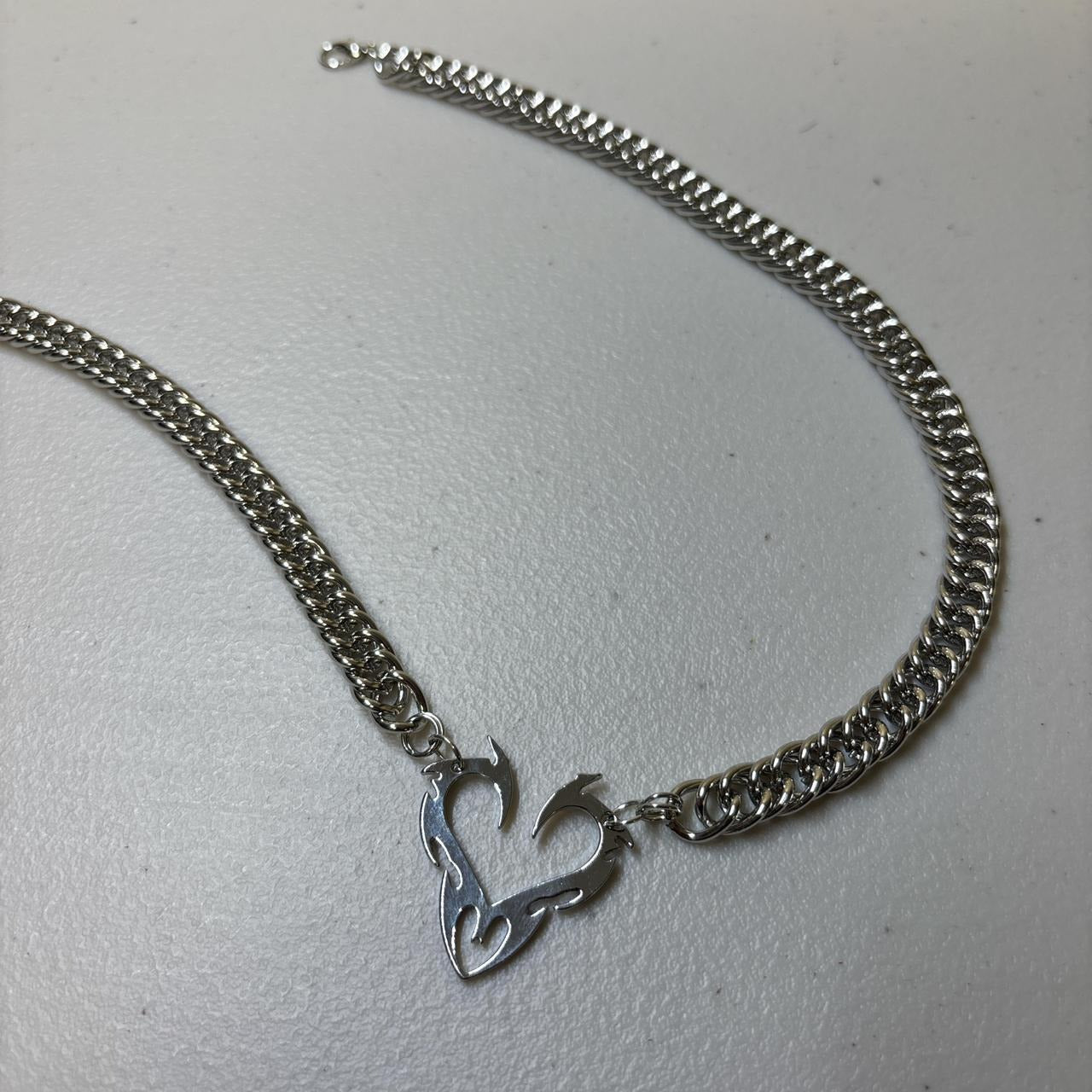 0692 - Heart Pendant Chain