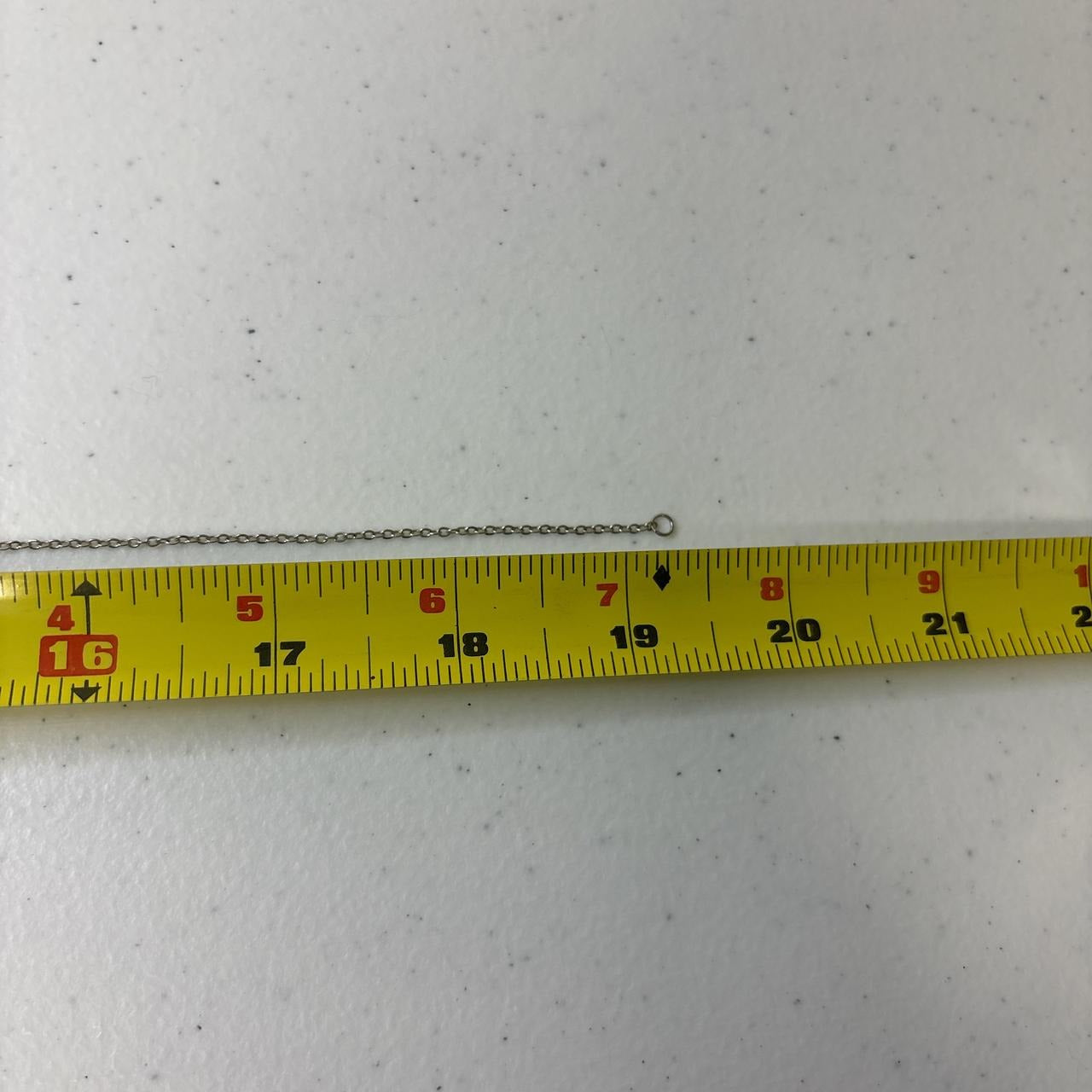 0589 - Stainless 'Danger' Pendant Chain